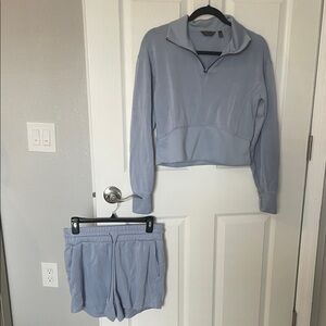 Danskin Light Blue Activewear Set